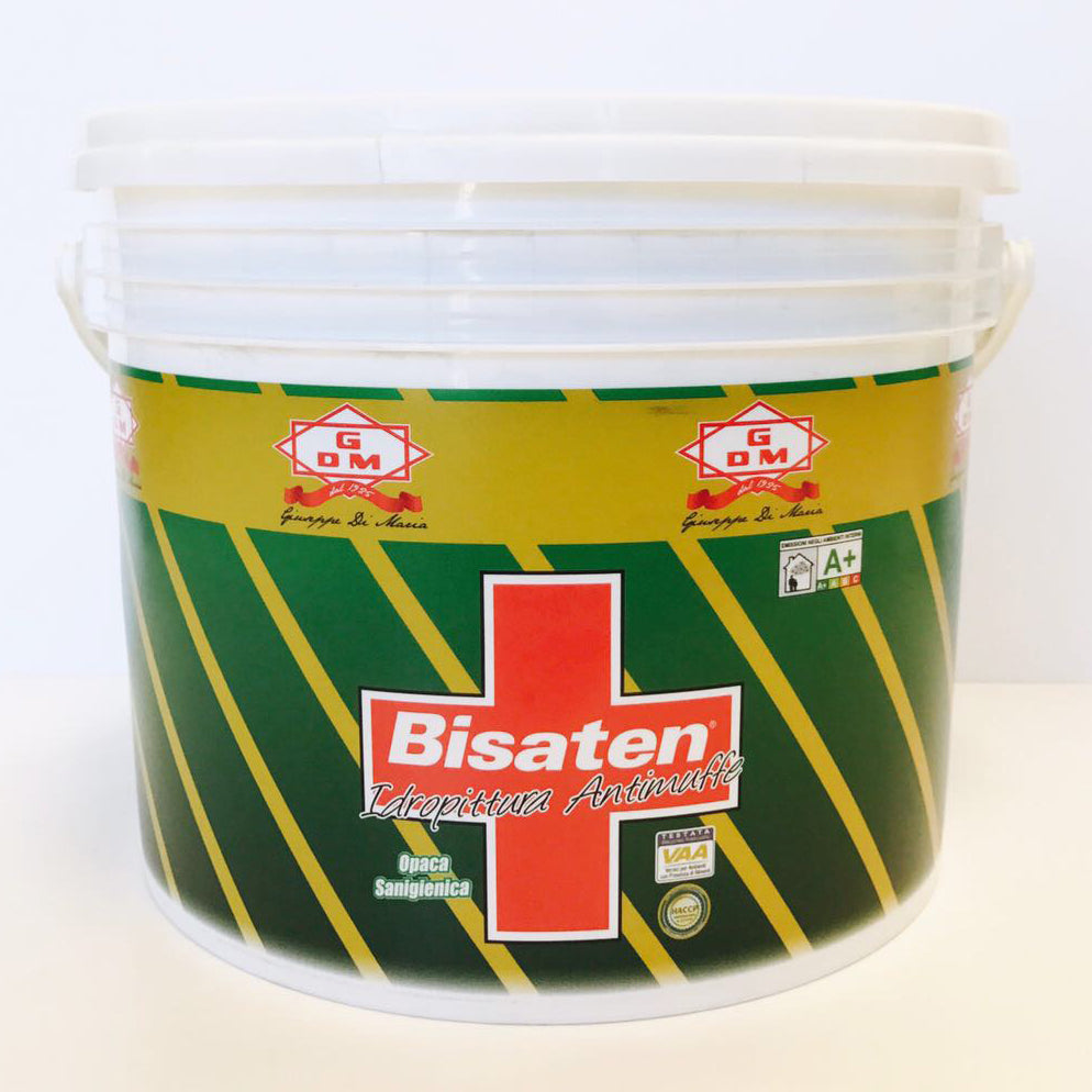 BISATEN - IDROPITTURA ANTIMUFFA OPACA - 13 LT
