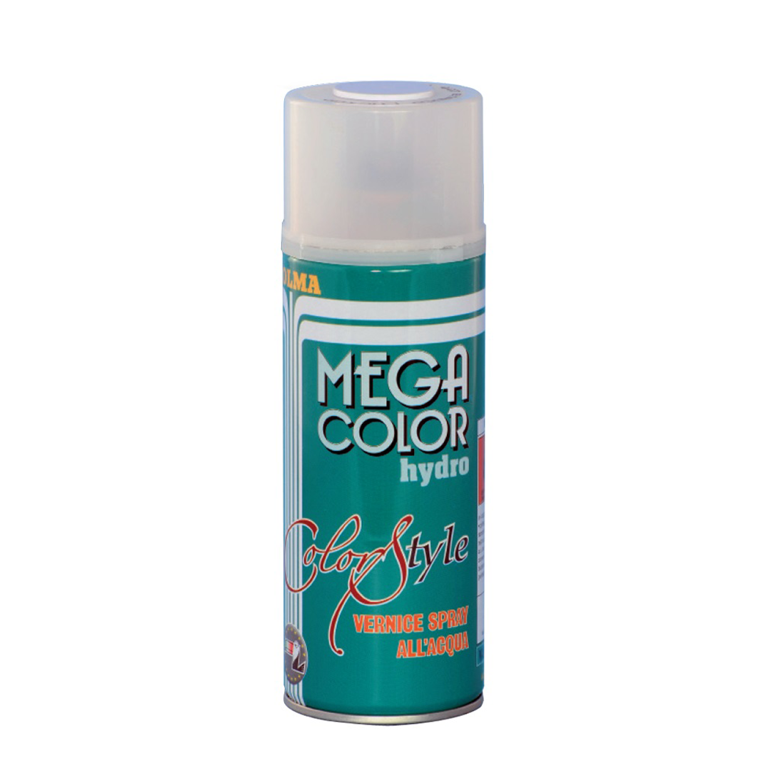 MEGA COLOR HYDRO VERNICE SPRAY ALL'ACQUA